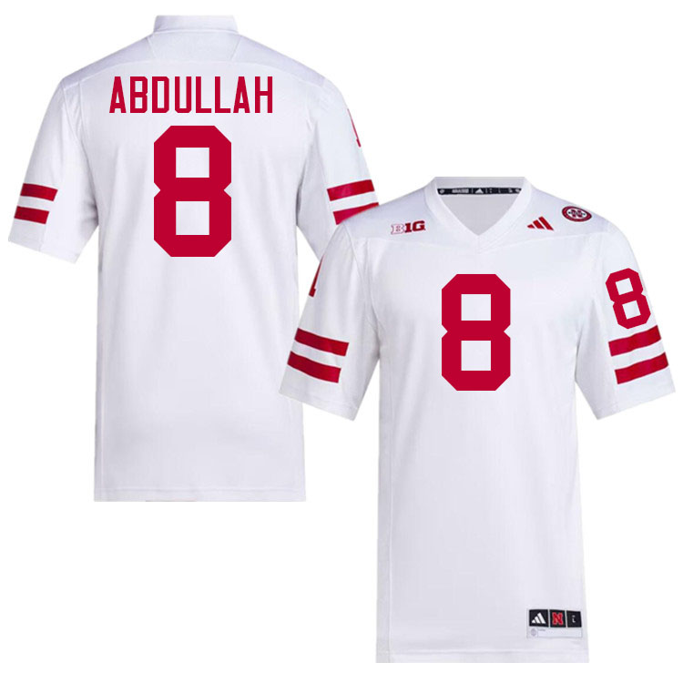 Ameer Abdullah Nebraska Jersey,Nebraska Cornhuskers Football Uniforms,Jersey-White